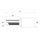 1.5mm Bootlace Ferrules (Per100) 1.5mm Bootlace Ferrules (Per100)