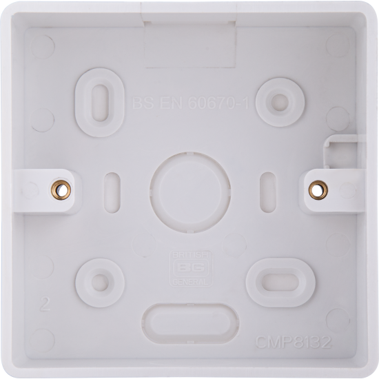 BG Nexus 32mm 1G Surface Box PVC BG Nexus 32mm 1G Surface Box PVC