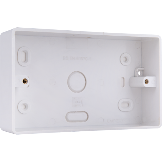 BG Nexus 32mm 2G Surface Box PVC BG Nexus 32mm 2G Surface Box PVC