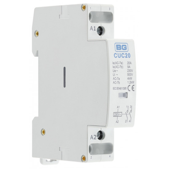 BG 20A 2 Pole Contactor