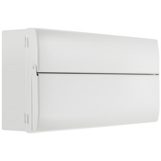 BG SPD 15 Way Metal Dual RCD (A) C/Unit c/w 12xMCB