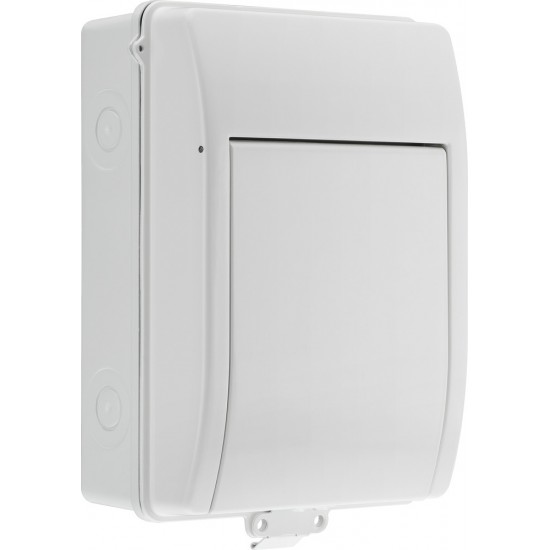 BG Metal Shower Unit RCD (A) 1x50A MCB IP65