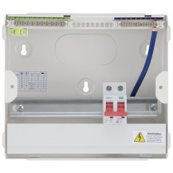 BG 7 Way Metal Main Switch Consumer Unit