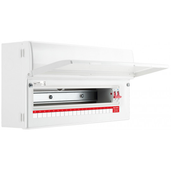 BG 20 Way MS Metal Consumer Unit