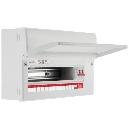 BG 13 Way MS & SPD Metal Consumer Unit