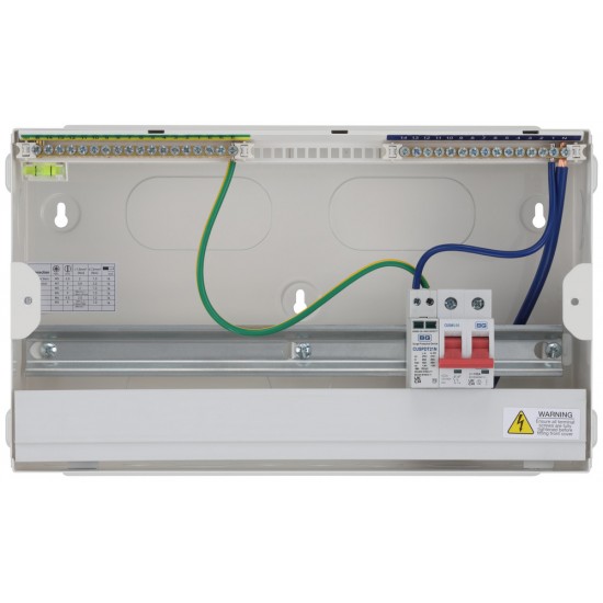 BG 13 Way MS & SPD Metal Consumer Unit