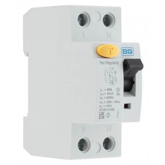 BG 40A 30mA RCD Type A