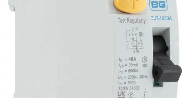 BG 40A 30mA RCD Type A