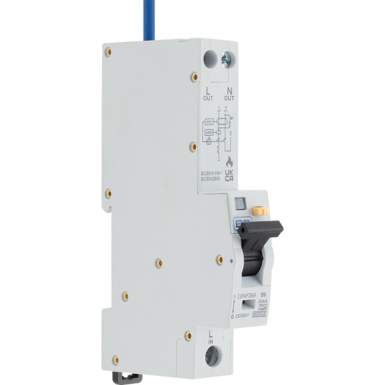 BG AFDD/RCBO (A) B Curve 6amp