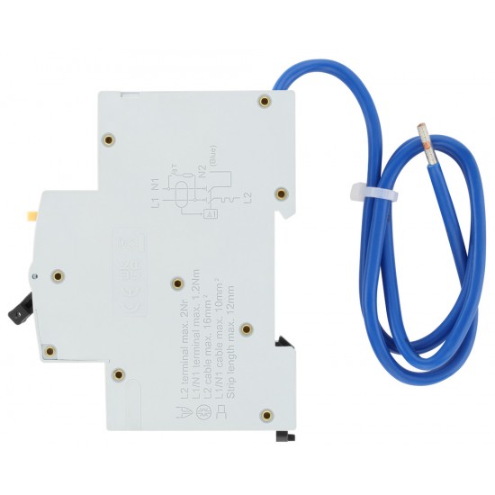 BG Compact RCBO DP Bi-Directional (A) B Curve 6amp
