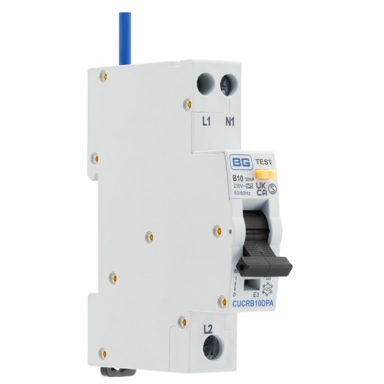 BG Compact RCBO DP Bi-Directional (A) B Curve 10amp