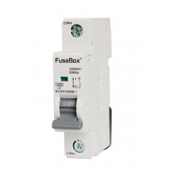 Fusebox 10kA 6amp SP MCB B Curve