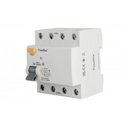 Fusebox 63A 30mA 4P Type A RCD