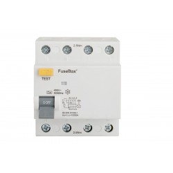 Fusebox 80A 30mA 4P Type A RCD