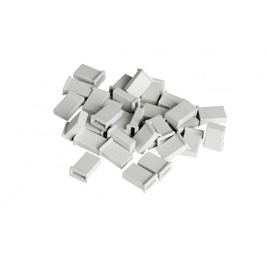 Fusebox TPN Busbar End Caps (30pcs)