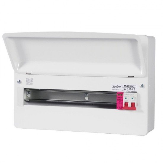 Fusebox 15 Way Consumer Unit 100A Main Switch & SPD Fusebox 15 Way Consumer Unit 100A Main Switch & SPD