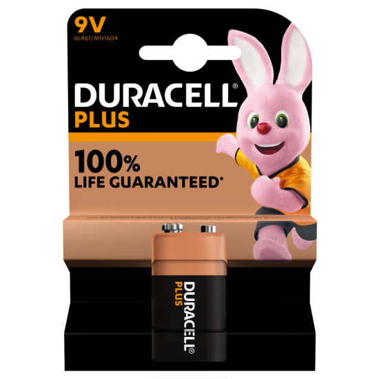 Duracell Batteries PP3 (Each)