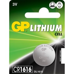 CR1616 55mAh Lithium Button Cell (Each)