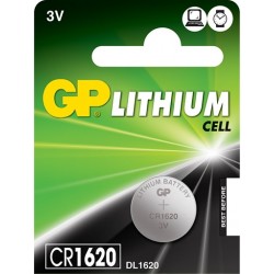CR1620 78mAh Lithium Button Cell (Each)
