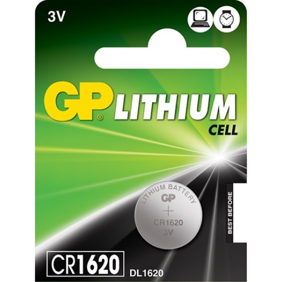 CR1620 78mAh Lithium Button Cell (Each) CR1620 78mAh Lithium Button Cell (Each)