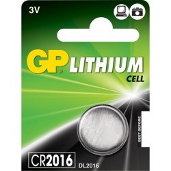 CR2016 80mAh Button Cell Battery (Each)