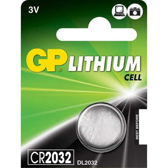 CR2032 210mAh Button Cell Battery (Each)