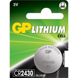 CR2430 270mAh Button Cell Battery (Each)