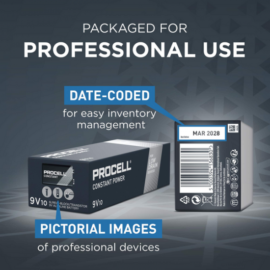 Procell Battery PP3 (Each)