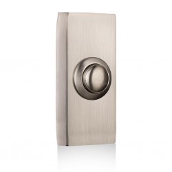 Byron Brushed Nickel Bell Push (DBW-21026)