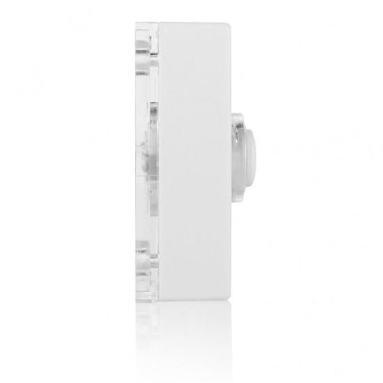 Byron Illuminated White Bell Push (DBW-22011)
