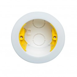 35mm 1 Gang Round Cavity Box