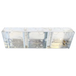 35mm Triple Steel Box 3x1G