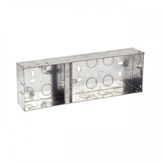 35mm Dual Steel Box 1G and 2G 35mm Dual Steel Box 1G and 2G