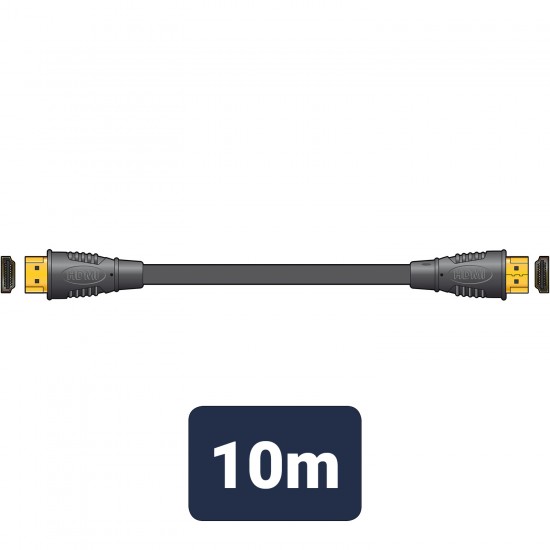 10.0m HDMI Lead Plug To Plug