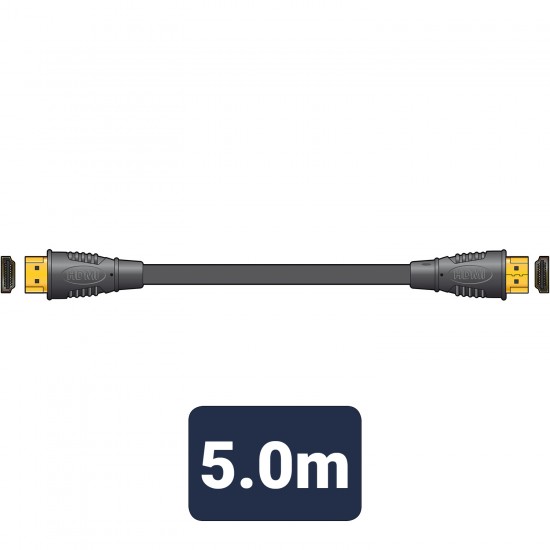 5.0m HDMI Lead Plug To Plug 5.0m HDMI Lead Plug To Plug