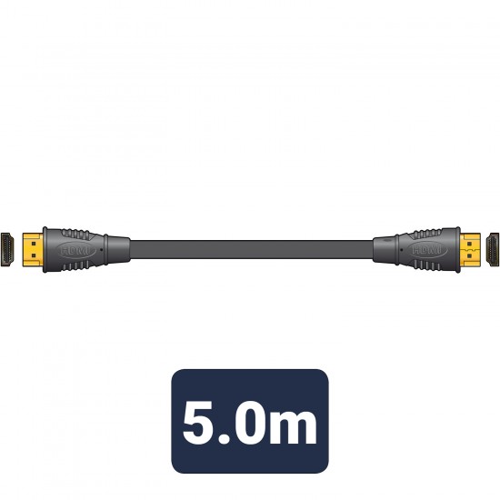 5.0m HDMI Lead Plug To Plug