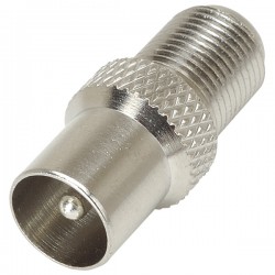 F Socket-Co Axial Plug Adaptor