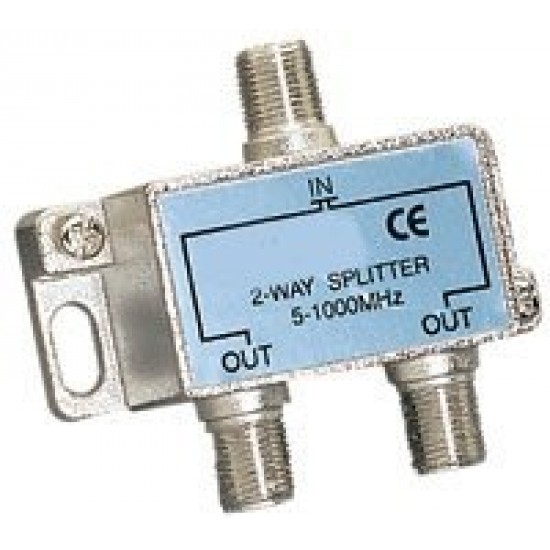 F-Plug 2 Way Splitter