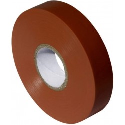 19mm x 33m PVC Tape Brown