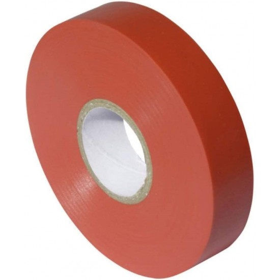 19mm x 33m PVC Tape Red