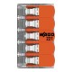Wago Lever Connector 6mm 5 Way Each