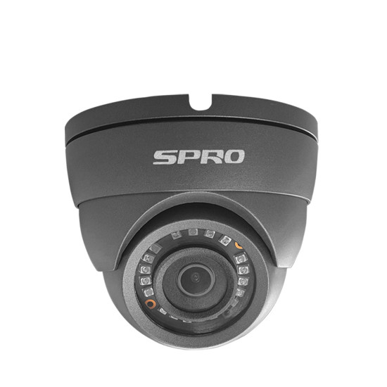 Dome Camera 1080P 2.8mm 15m IR-Grey (SPD20/28RG) Dome Camera 1080P 2.8mm 15m IR-Grey (SPD20/28RG)