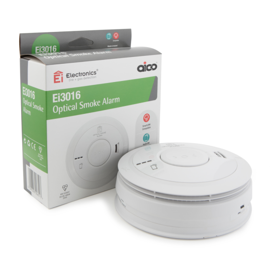 Aico (EI3016) Optical Smoke Alarm Aico (EI3016) Optical Smoke Alarm