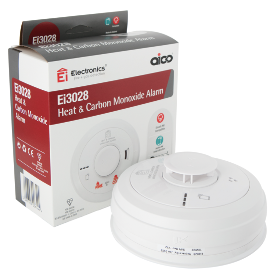 Aico (EI3028) Multi Sensor Heat & CO Alarm Aico (EI3028) Multi Sensor Heat & CO Alarm