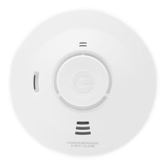 Espire CO & Heat Alarm 10 Year Lithium Battery