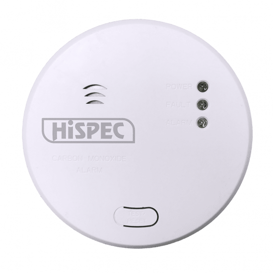 Hi-Spec CO Alarm 240v & 9v Battery Fast-Fix