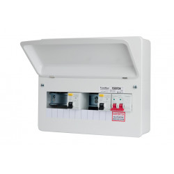 Fusebox 7 Way CU Dual Type A RCD & Main Switch