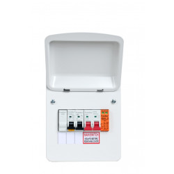 Fusebox SPD T2, 100A Main Switch 32A RCBO Type A