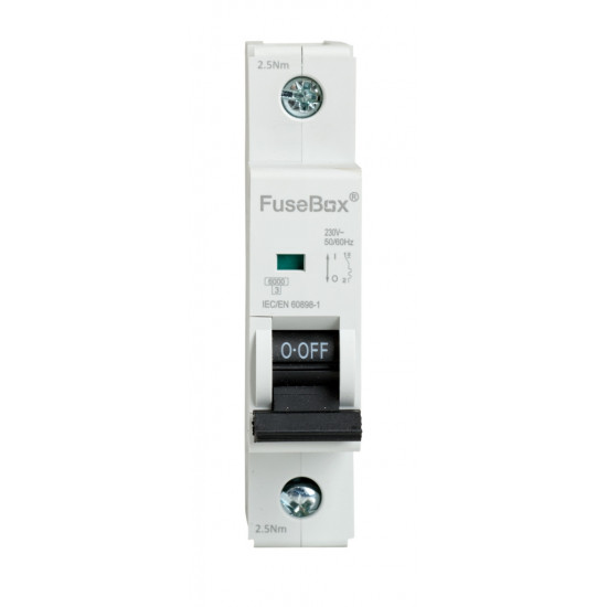 Fusebox 40amp SP MCB B Curve Fusebox 40amp SP MCB B Curve
