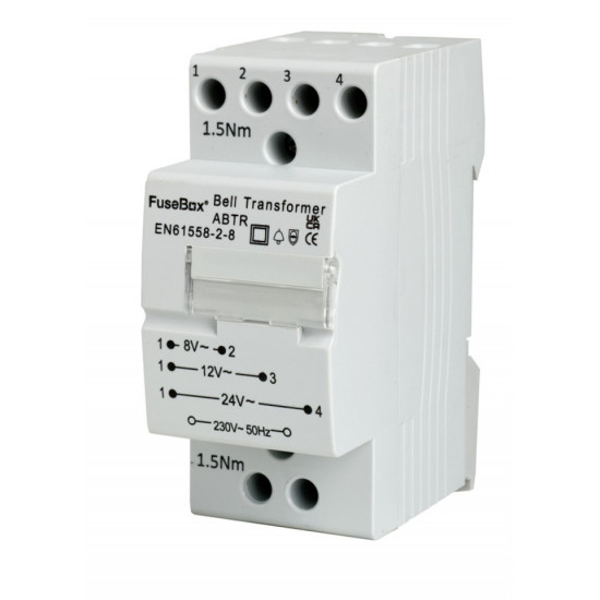 Fusebox Bell Transformer 8v 1A Fusebox Bell Transformer 8v 1A